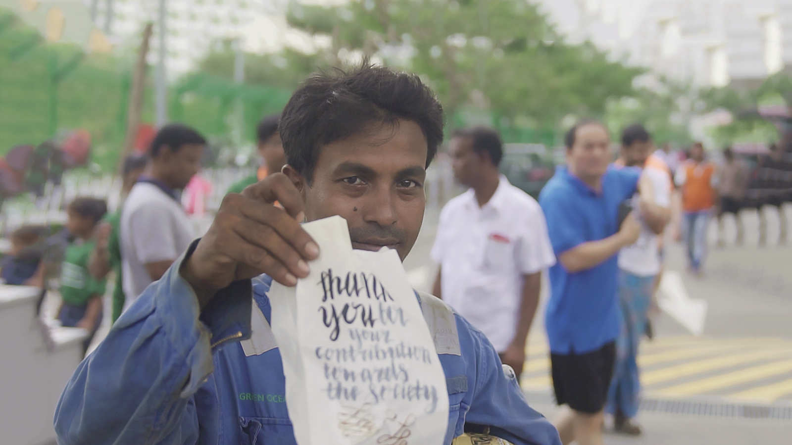 A very Happy National Day, from children to migrant workers