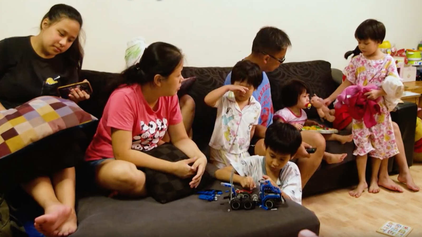 That man with seven children should be given support, not judged
