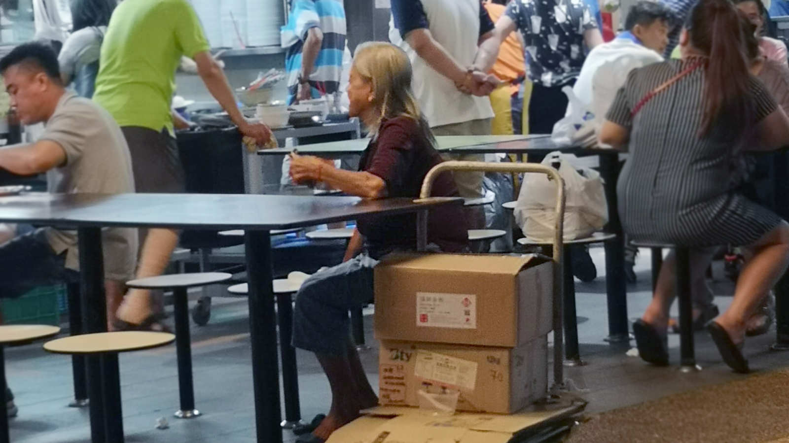 Cardboard auntie incident is a reminder that we can help the vulnerable in our own small way