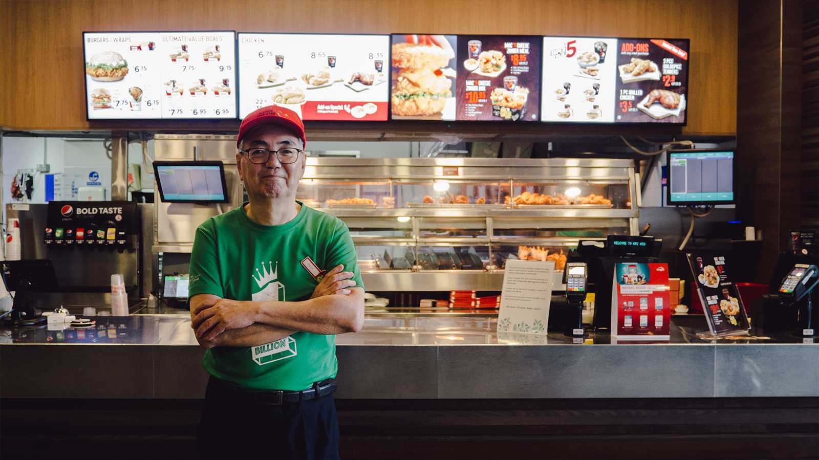 Handwritten notes from KFC uncle sparks joy for NTU students, past and present