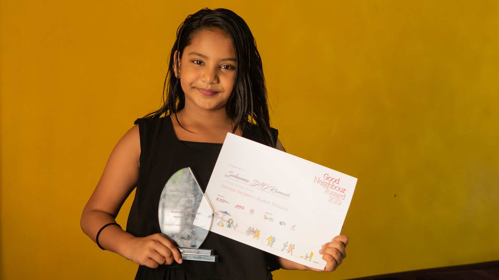 7-year old girl keeps her cool and helps save neighbour’s flat from a fire