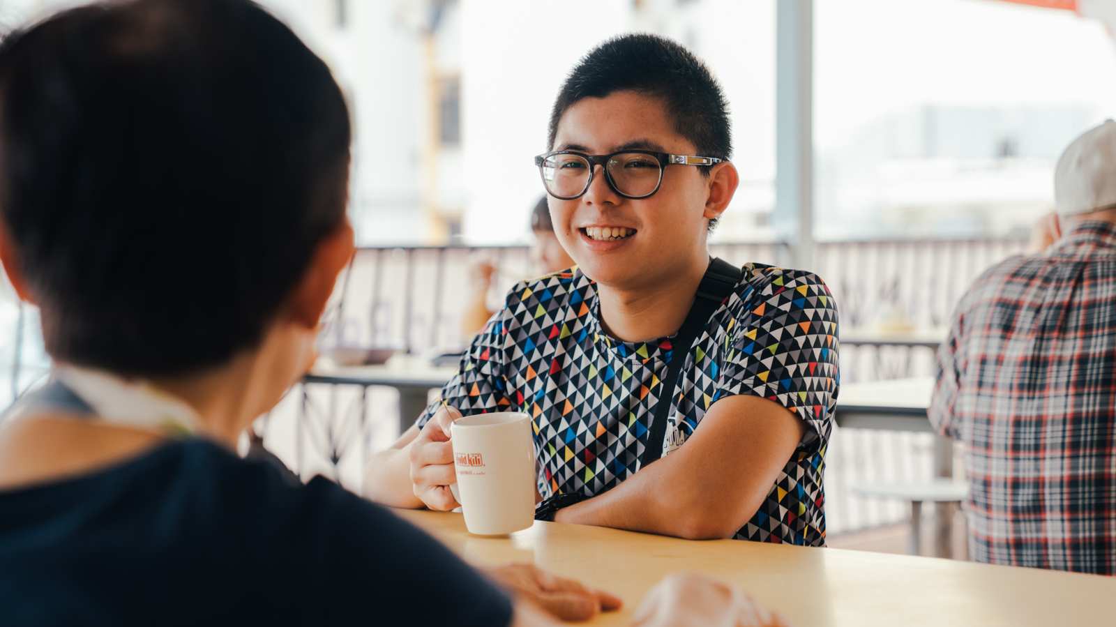 As the new kid on the block, young millennial is happy pill to his neighbourhood’s elderly