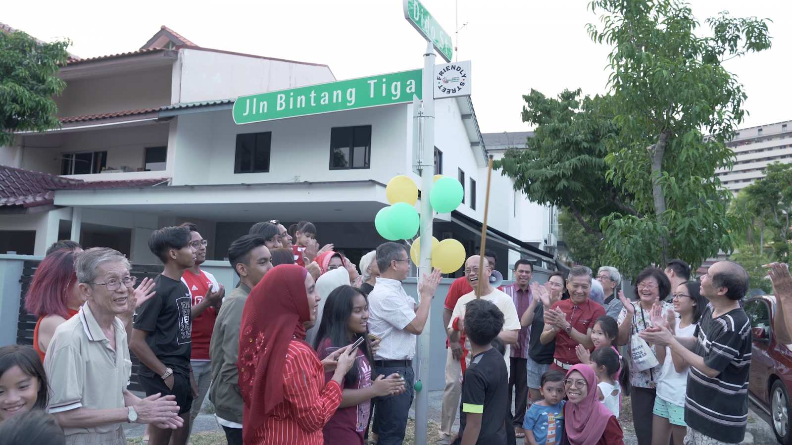 For the past 20 years, this tight-knit group of neighbours have kept a special street party tradition alive