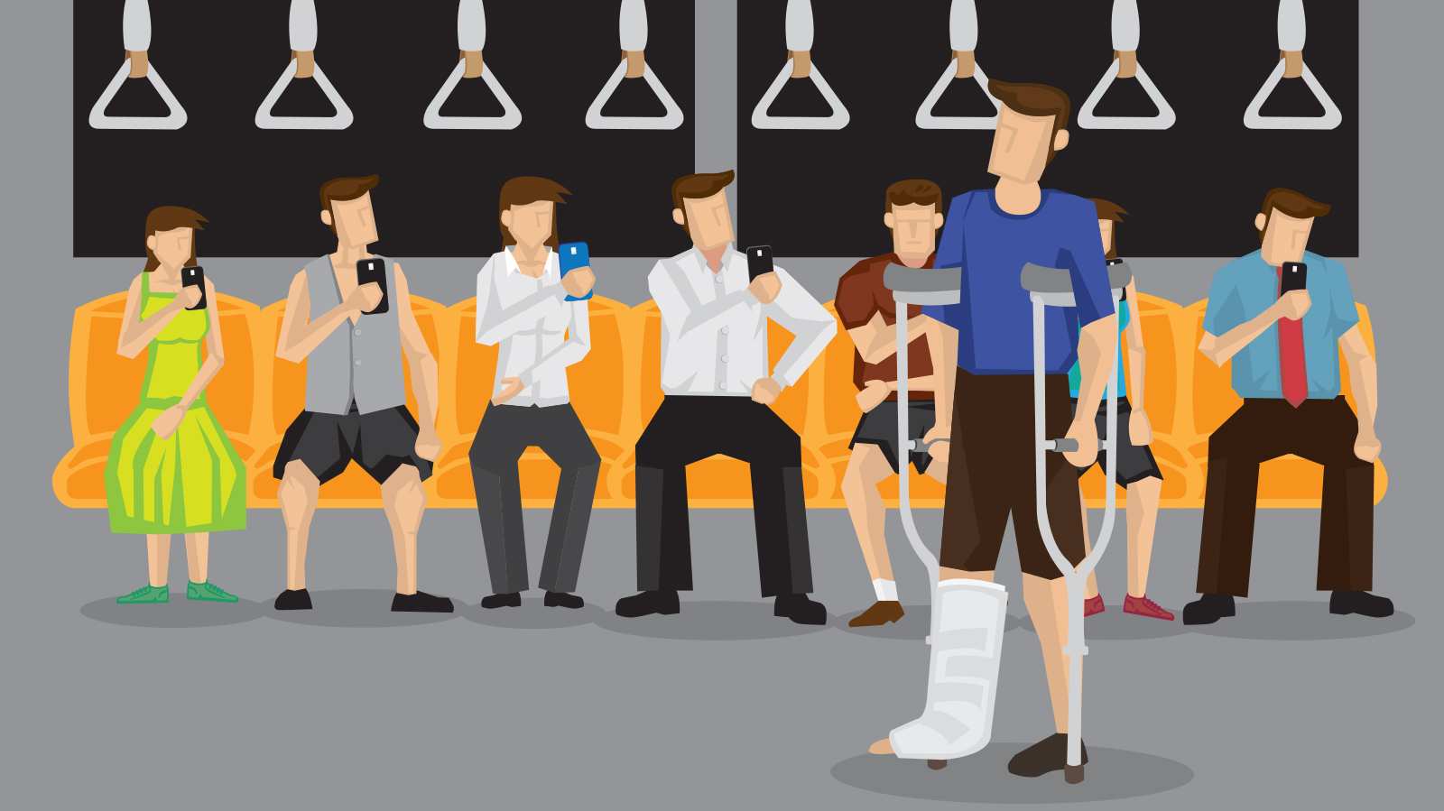 Commuting with a foot injury made me feel bad for every needy commuter I’ve ignored on public transport