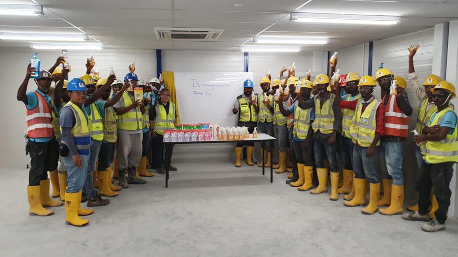 Local volunteer groups show care and concern to foreign workers amidst COVID-19