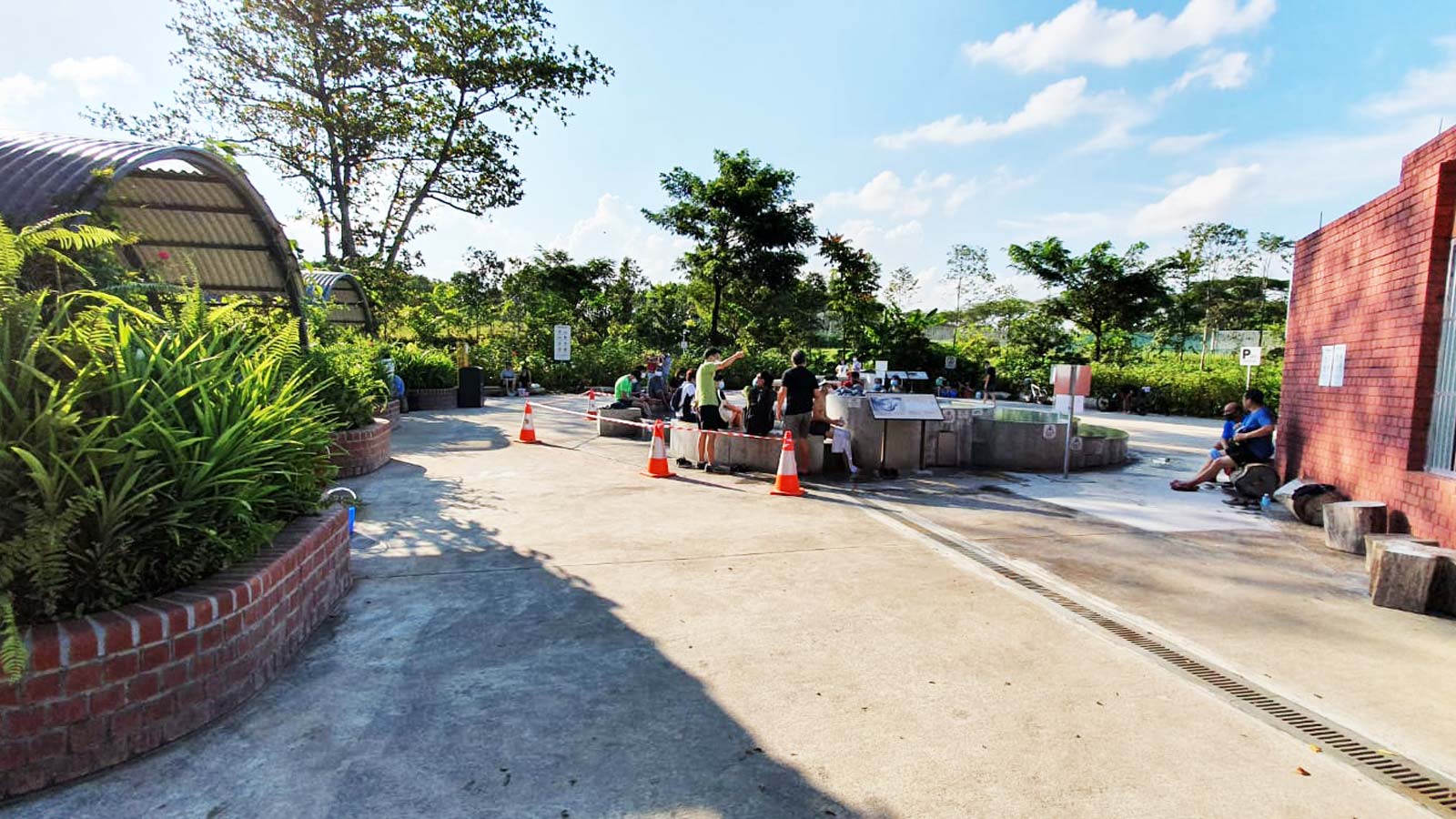 Gained a community at Sembawang Hot Spring