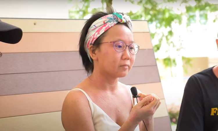 Post thumbnail of Being brave about her skin condition has helped others talk about their fears