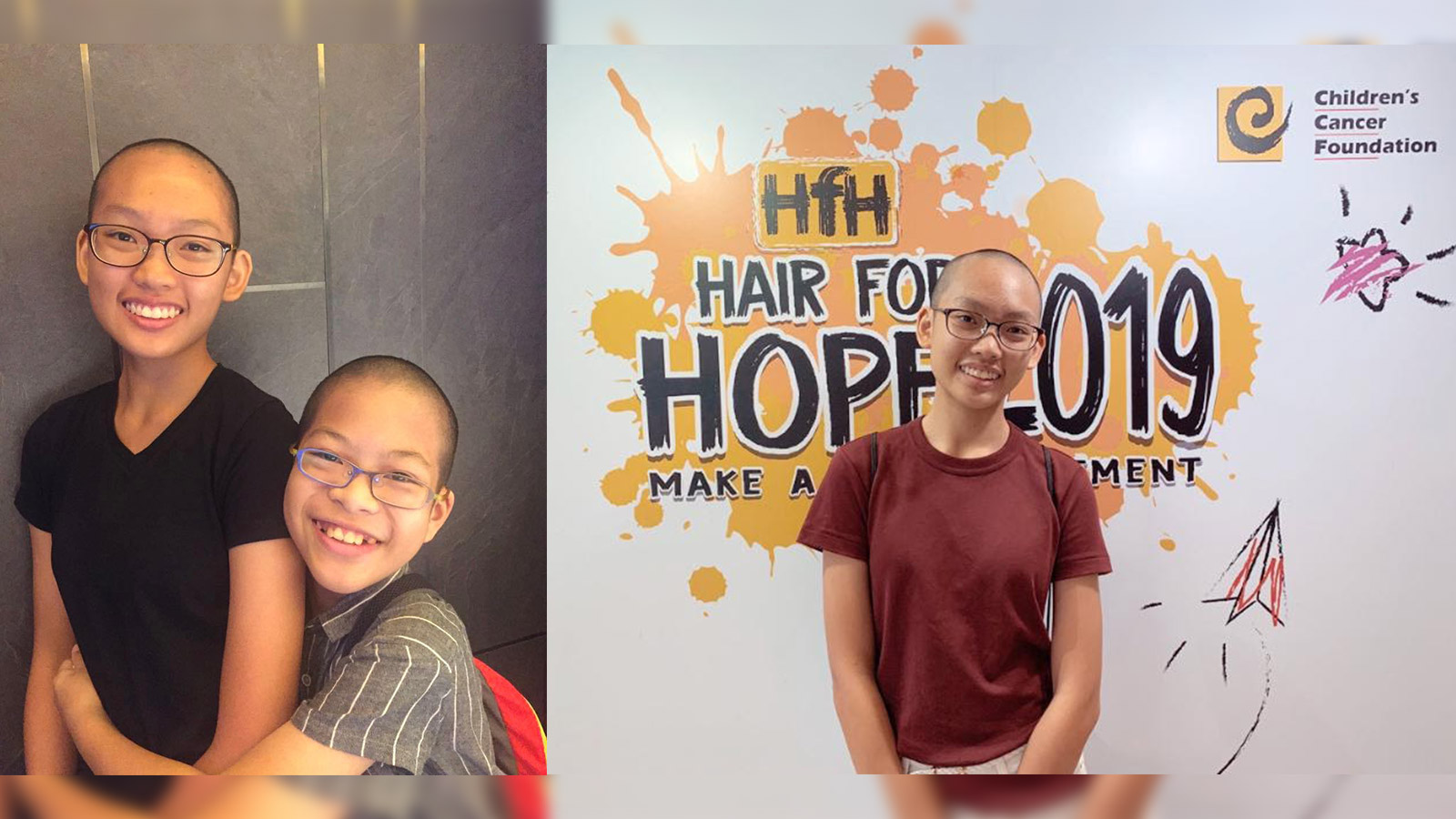 Post thumbnail of I shaved off my hair for three years to stand with children with cancer