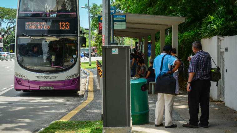Singapore Bus Stop