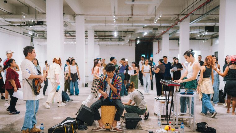 What Happens When 100 Strangers Start Singing Together?